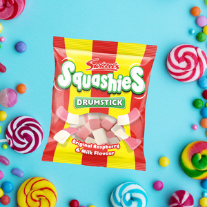 Swizzels Squashies Original Raspberry & Milk - 120g