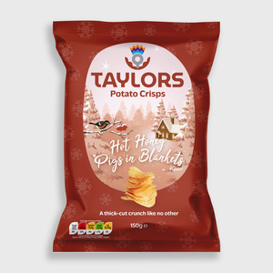 Taylor's Hot Honey Pigs in Blankets Crisps 150g