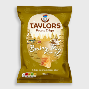 Taylor's Boxing Day Curry Crisps 150g