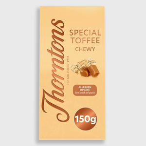 Thorntons Original Special Toffee Box Carton 150g