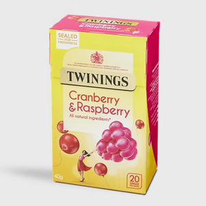 Twinings Cranberry & Raspberry Tea - 20 Teabags