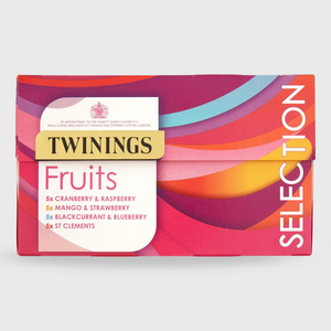 Twinings Fruit Selection Tea Variety Box - 20 Teabags