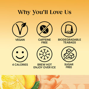 Twinings Lemon & Ginger Tea - 20 Teabags