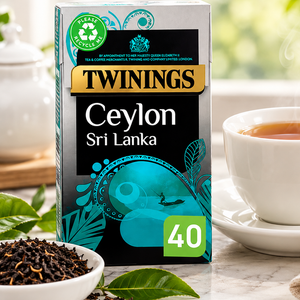 Twinings Ceylon Tea 40 Tea Bags | British Ceylon Tea | British Ceylon ...