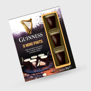 Guinness Chocolate Mini Pints - 9 Pint Box - 82g