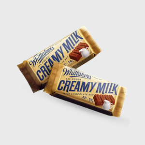 Whittaker's Slab Milk Chocolate Bar - 50g