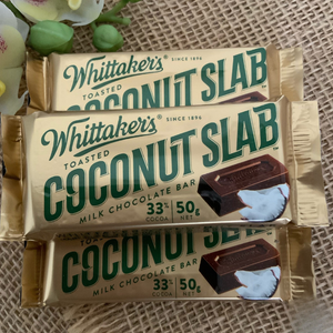 Whittaker's Slab Milk Chocolate Bar - 50g