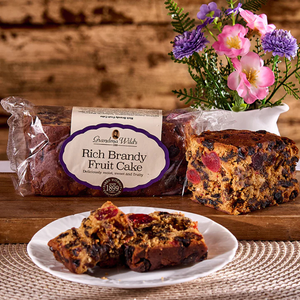 Grandma Wild's Rich Fruit Cake with Brandy - 350g