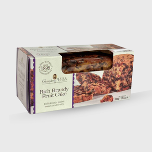 Grandma Wild's Rich Fruit Cake with Brandy - 350g