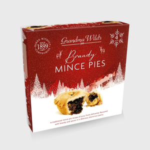 Grandma Wild's Brandy Mince Pies - 4 pack / 280g