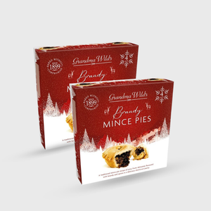 Grandma Wild's Brandy Mince Pies - 4 pack / 280g
