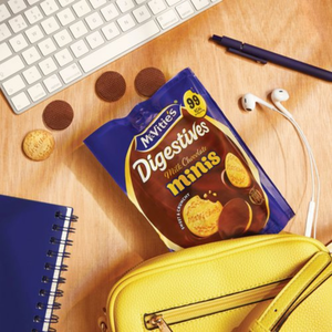 McVities Digestives Milk Chocolate Mini Biscuit Bag - 80g