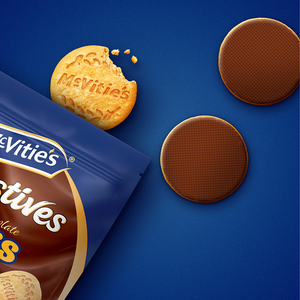 McVities Digestives Milk Chocolate Mini Biscuit Bag - 80g