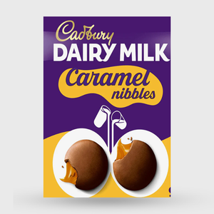 Cadbury Caramel Nibbles Pouch Bag - 100g
