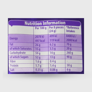 Cadbury Caramel Nibbles Pouch Bag - 100g