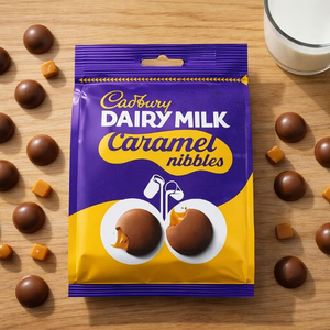Cadbury Caramel Nibbles Pouch Bag - 100g