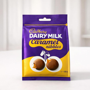 Cadbury Caramel Nibbles Pouch Bag - 100g
