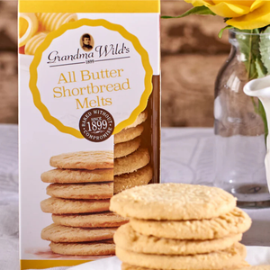 Grandma Wild's All Butter Shortbread Melts Biscuits Box - 150g