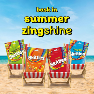 Skittles Citrus Sweets Pouch Bag - 136g