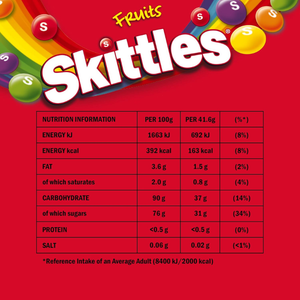 Skittles Giants Gooey Pouch Bag - 125g