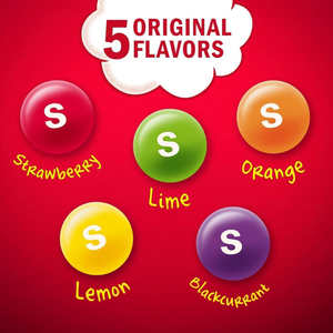 Skittles Giants Original Flavours Pouch Bag - 132g