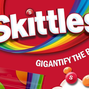 Skittles Giants Original Flavours Pouch Bag - 132g