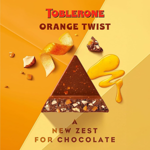 Toblerone Orange Twist Chocolate Bar - 360g