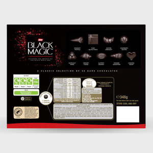 Nestle Black Magic Dark Chocolate Box - 348g