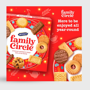 McVities Family Circle Biscuit Box - 400g