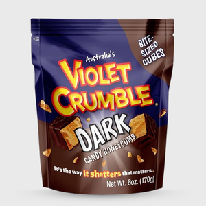 Violet Crumble Honeycomb Cubes Dark Chocolate 170g