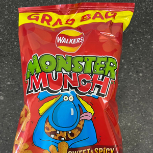 Walker's Crisps Monster Munch Sweet & Spicy Grab Bag - 40g
