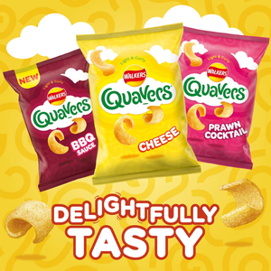 Walker's Crisps Quavers Cheese Grab Bag - 34g