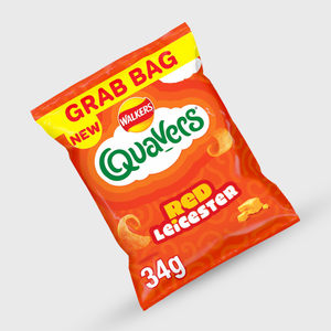 Walker's Crisps Quavers Red Leicester Grab Bag - 34g