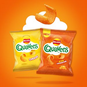 Walker's Crisps Quavers Red Leicester Grab Bag - 34g