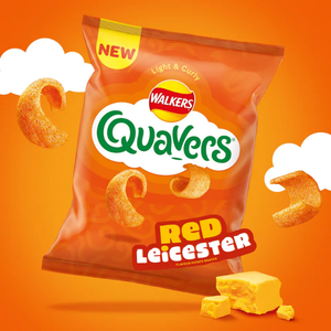 Walker's Crisps Quavers Red Leicester Grab Bag - 34g