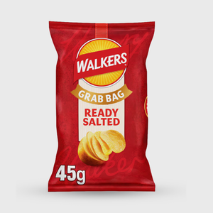Walker's Crisps Ready Salted Grab Bag  - 45g