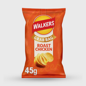 Walker's Crisps Roast Chicken Flavour Grab Bag - 45g