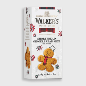 Walker's Shortbread Gingerbread Men Shortbread Gift Box Carton 4.4oz