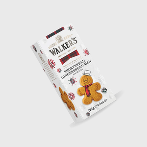 Walker's Shortbread Gingerbread Men Shortbread Gift Box Carton 4.4oz