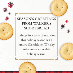 Walker's Shortbread Glenfiddich Luxury Mince Tarts 6 Luxury Mince Pies 372g