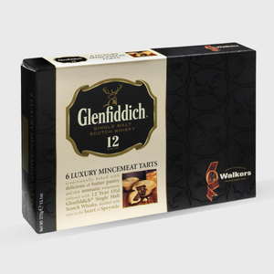 Walker's Shortbread Glenfiddich Luxury Mince Tarts 6 Luxury Mince Pies 372g