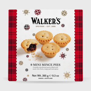 Walker's Shortbread Mini Mincemeat Tarts 9 Mini Mince Pies 265g