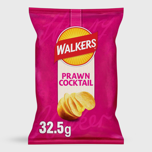 Walkers Prawn Cocktail Crisps - 32.5g
