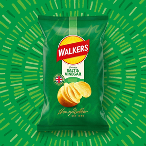 Walkers Salt & Vinegar Crisps - 32.5g