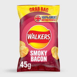Walkers Smoky Bacon Crisps - 45g