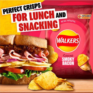 Walkers Smoky Bacon Crisps - 45g