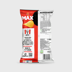 Walkers MAX KFC Original Recipe Chicken Crisps 140g