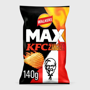 Walkers MAX KFC Zinger Crisps 140g