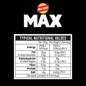 Walkers MAX KFC Zinger Crisps 140g