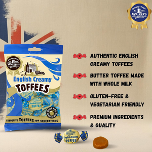 Walkers Nonsuch English Creamy Toffees 150g